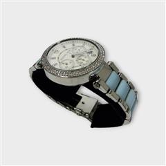 Michael Kors MK6138 Parker MOP Dial Chambray Acetate Ladies Watch
